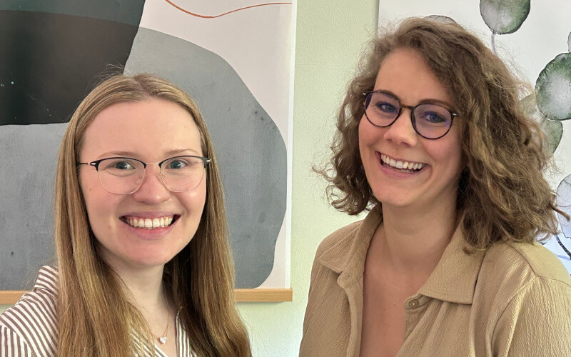 Eva Weiß und Eva Göttler von der Fachpraxis für Logopädie WortWeltWeiss